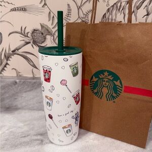 Starbucks x Roller Rabbit Coffeehouse Bonanza Stainless Steel Cup